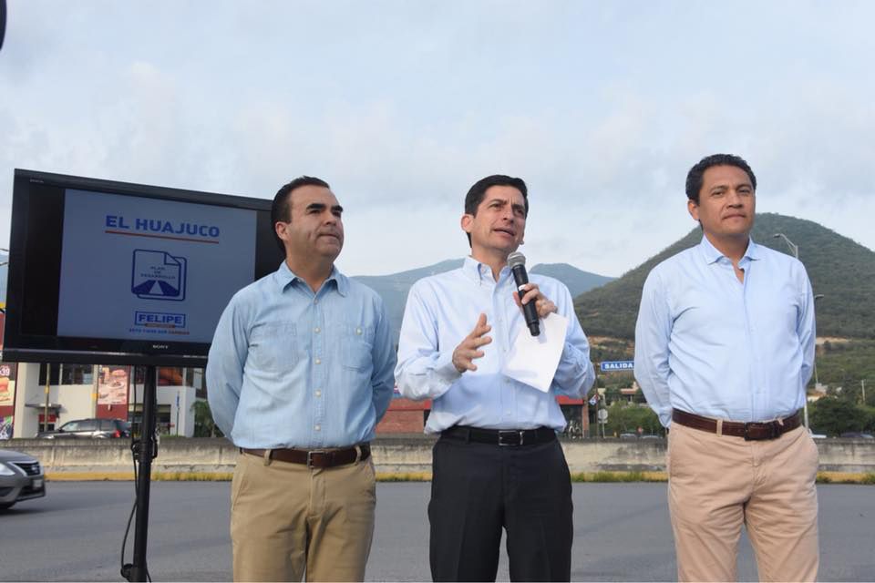 Felipe de Jesús Cantú, aspirante a la alcaldía de Monterrey. (Foto: César Cubero)