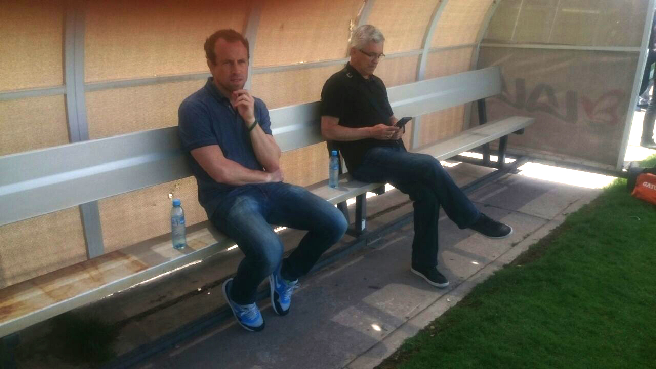 Gerardo Torrado visita a Néstor Araujo en Torreón (Manuel Guadarrama)
