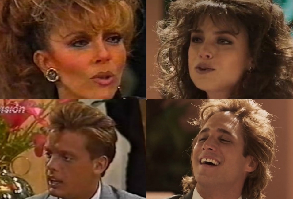 La verdadera llamada que recibió Luis Miguel en el programa de Verónica Castro fue de su hermano (Netflix/Televisa).