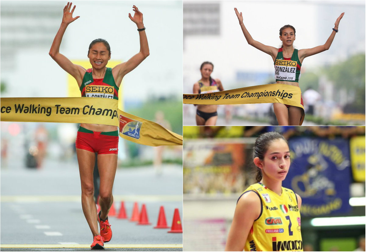 Las tres mexicanas que dieron orgullo al país el fin de semana (Twitter @iaaforg / Facebook Samantha Bricio)