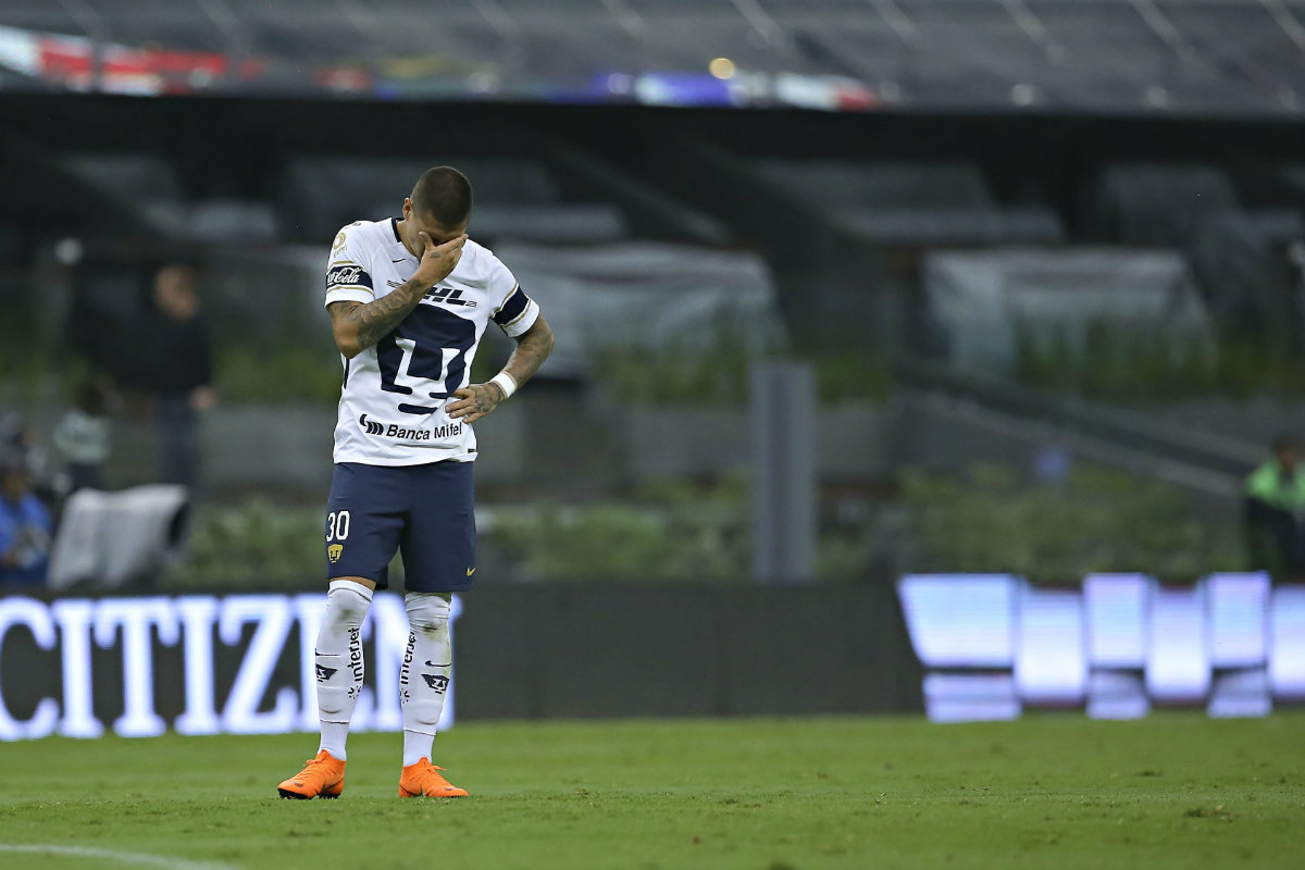 Nicolás Castillo, delantero de Pumas (Imago7)