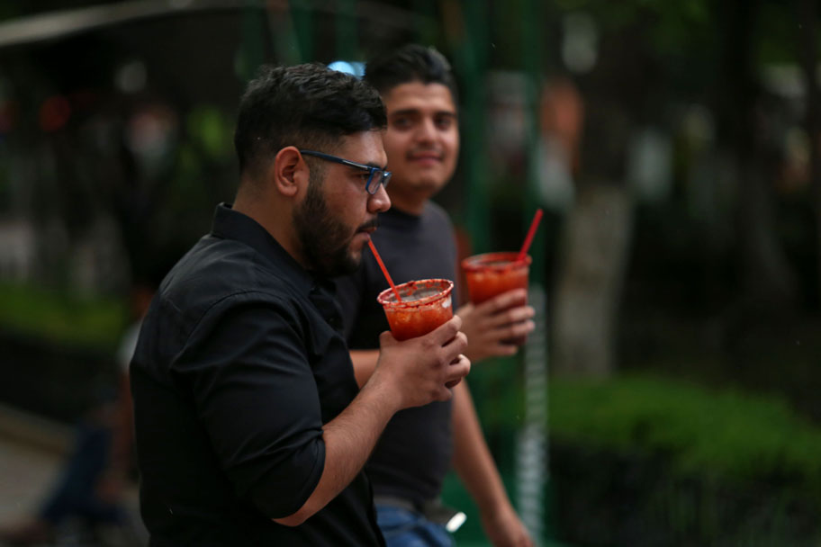 Solo se podía vender alcohol durante el festival. (Arturo Salazar)