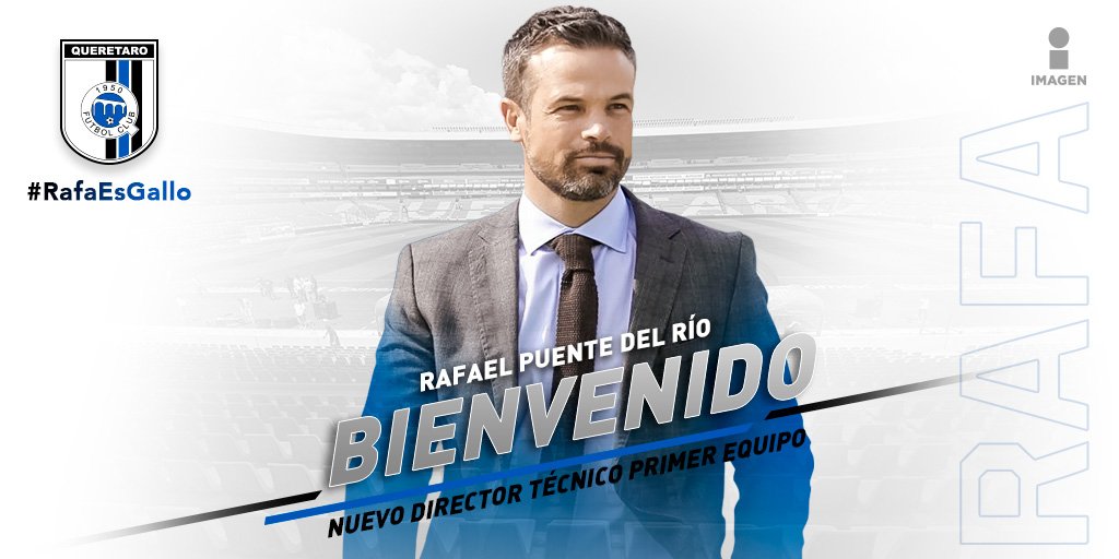 Rafael Puente Jr. es nuevo director técnico de Querétaro (Twitter: Gallos Blancos)