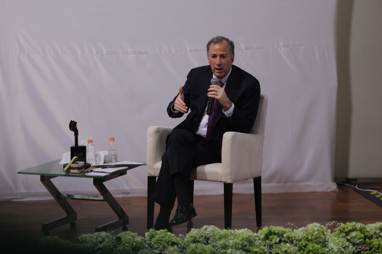 José Antonio Meade admitió que hay pendiente con las víctimas. (Omar Franco)