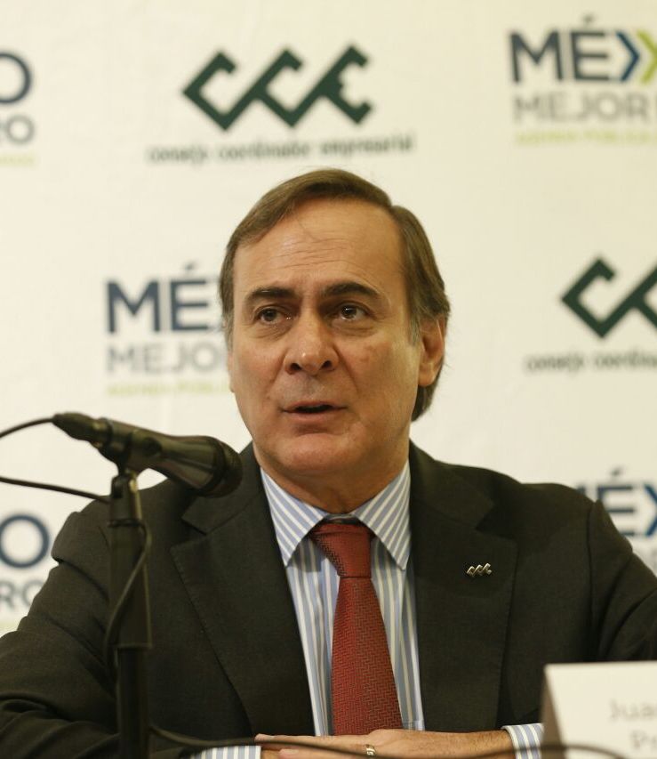 Juan Pablo Castañon, presidente del Consejo Coordinador Empresarial.