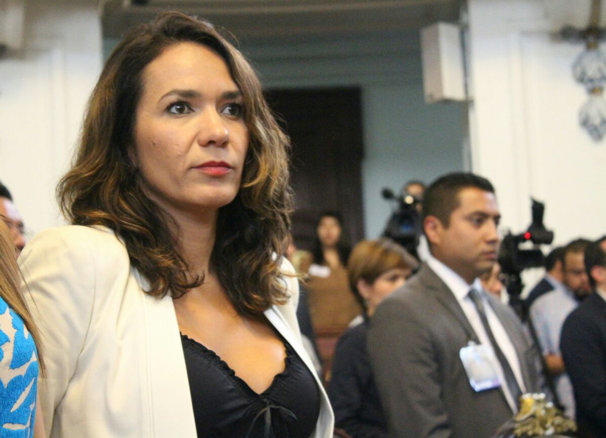 La diputada aseguró que no militará en Morena.