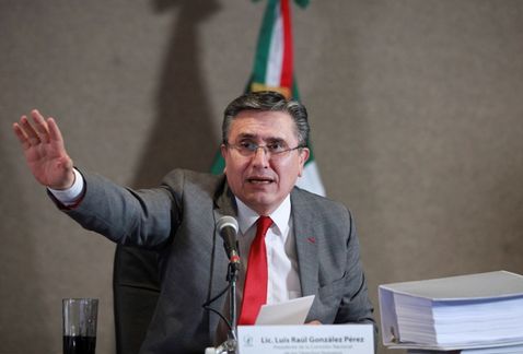 El ombudsman nacional Luis Raúl González Pérez. (Archivo Cuartoscuro)