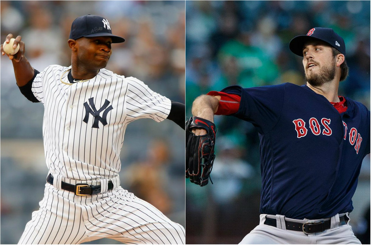 Yankees y Medias Rojas se enfrentarán en el Estadio Olímpico de Londres (Twitter @Yankees_Beisbol / @RedSoxBeisbol)