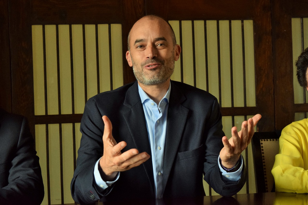 El candidato independiente a la alcaldía de SP, Miguel Treviño de Hoyos.