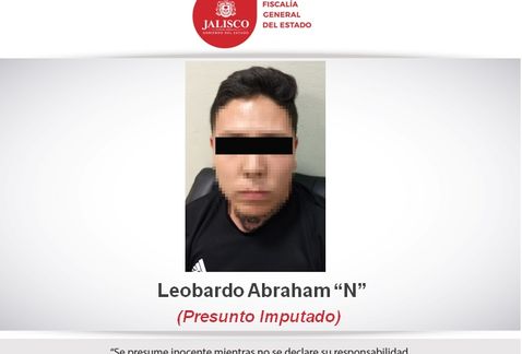 La Fiscalía informó que como medida cautelar se le dio prisión preventiva por un año (Cortesía)