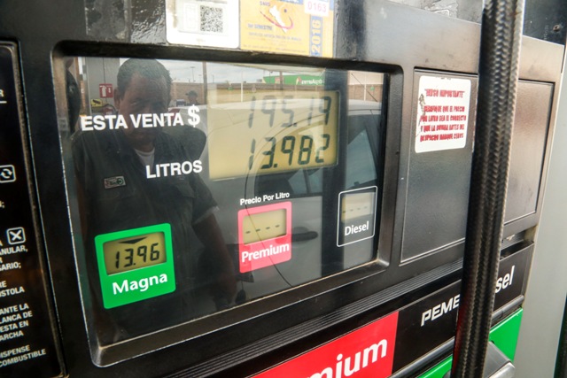 Precios de gasolinas. (Cuartoscuro)