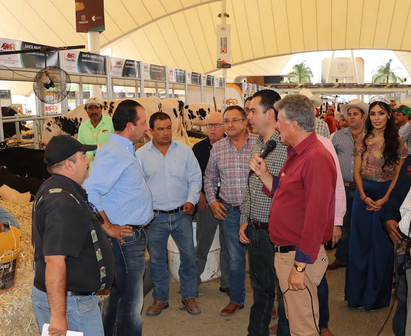 La apertura de la Tercera Etapa de la Expo Ganadera de la Feria Nacional de San Marcos, se presentaron seis exposiciones con ejemplares de ganado bovi