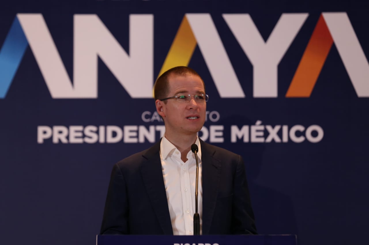 Conferencia de Ricardo Anaya/Octavio Hoyos