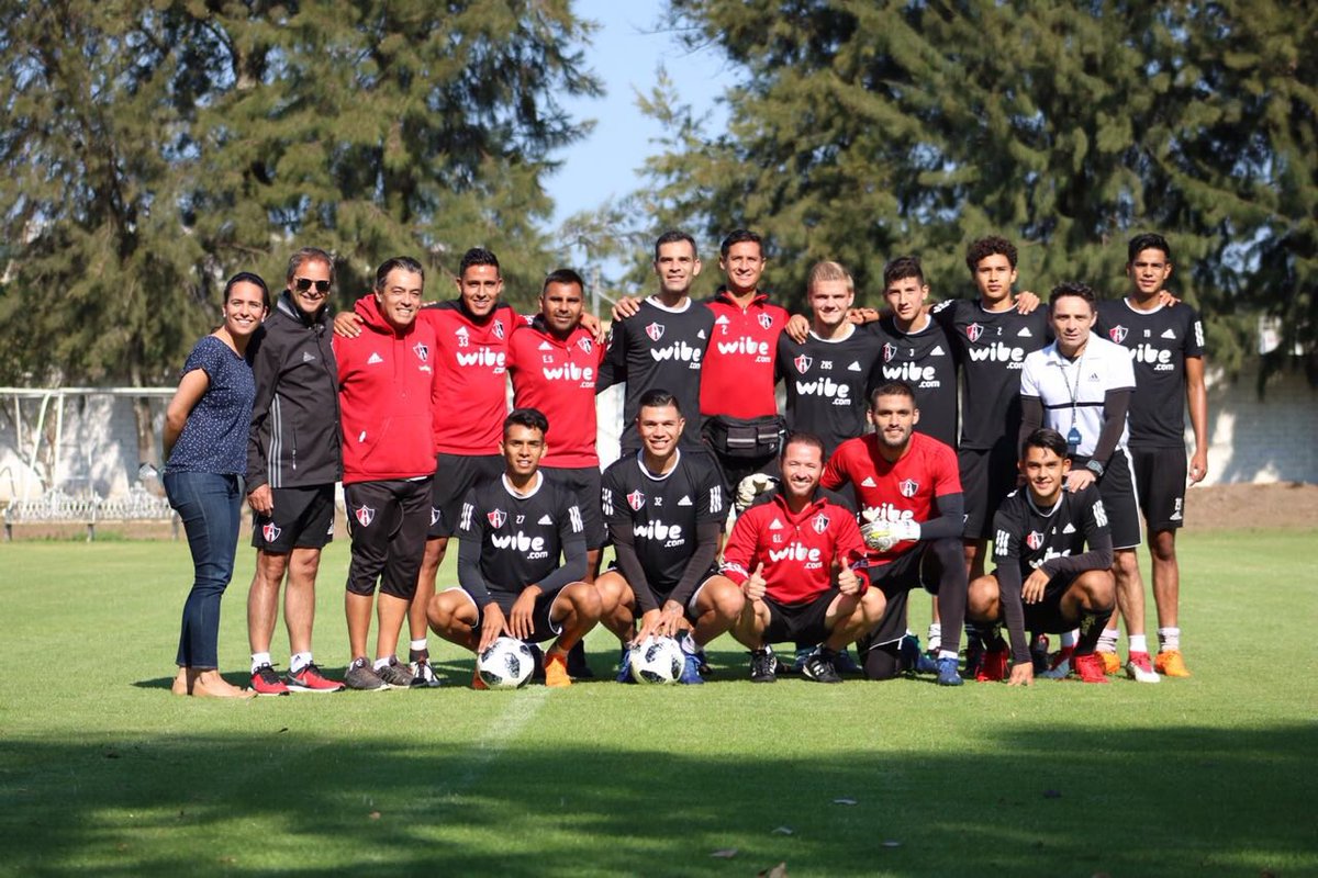 El Káiser entrenó por última vez con el Atlas. (Cortesía)