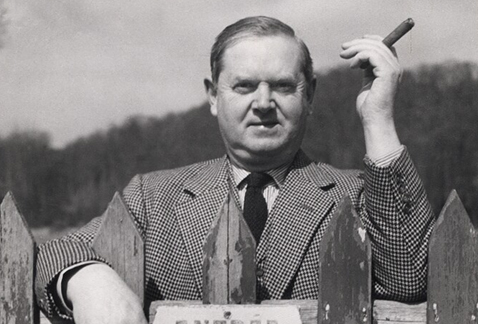 Evelyn Waugh, abril 1955