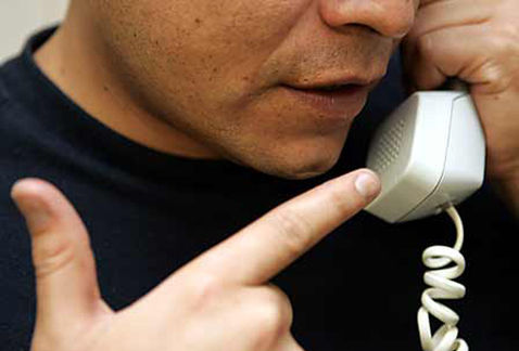 Extorsión telefónica. (Especial)