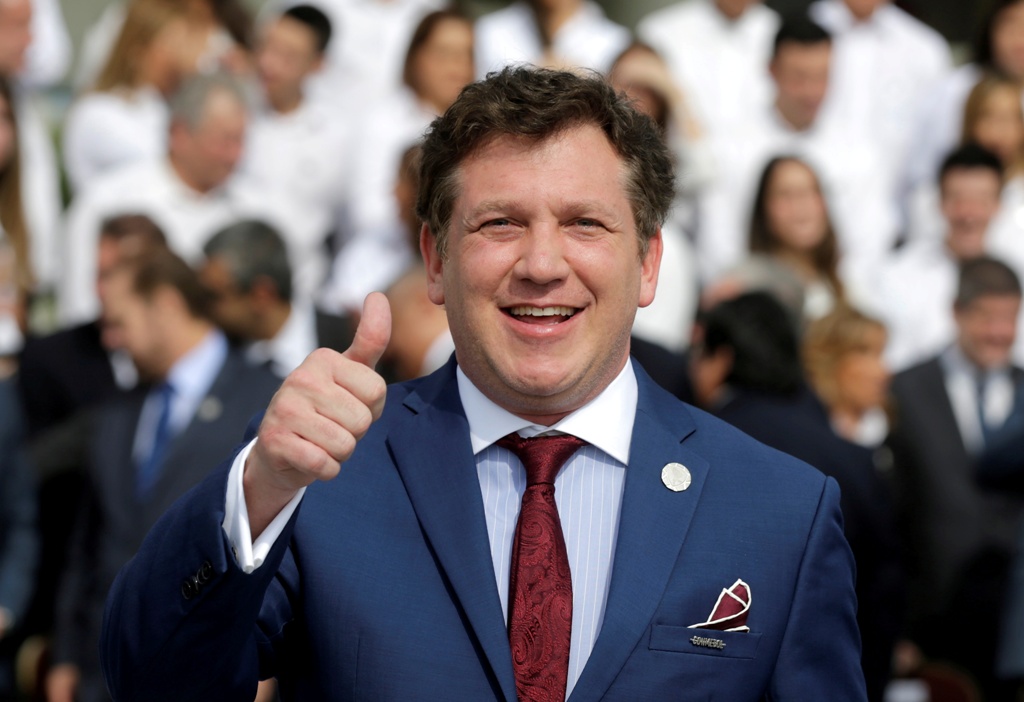 El paraguayo Alejandro Domínguez, presidente de la Confederación Sudamericana de Futbol  (Reuters)