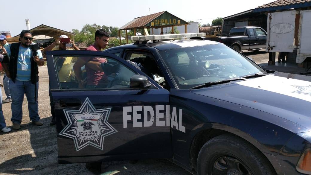 Policía Federal asegura indocumentados.