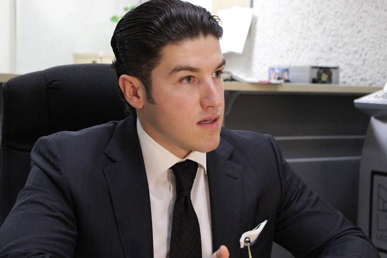 Samuel García, coordinador de la bancada de Movimiento Ciudadano. (Jorge López )