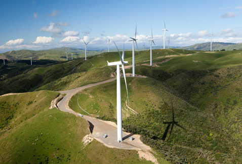 Para Siemens su parque en Nueva Zelanda es uno de los más potentes en el mundo. (Cortesía)