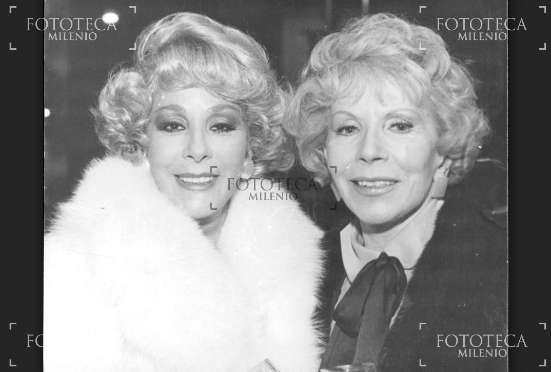 Silvia Pinal y Nadia Haro Oliva. 