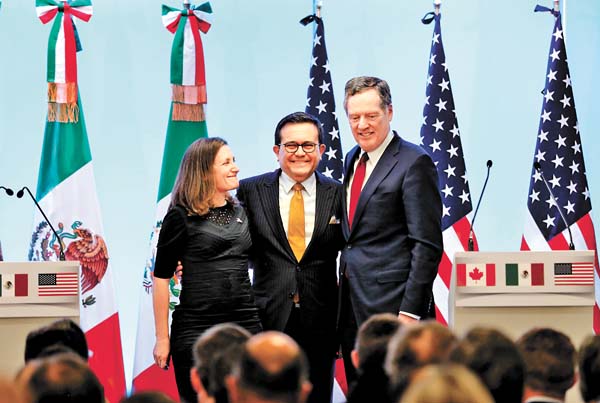 Continuarán las conversaciones entre los ministros de los tres países.