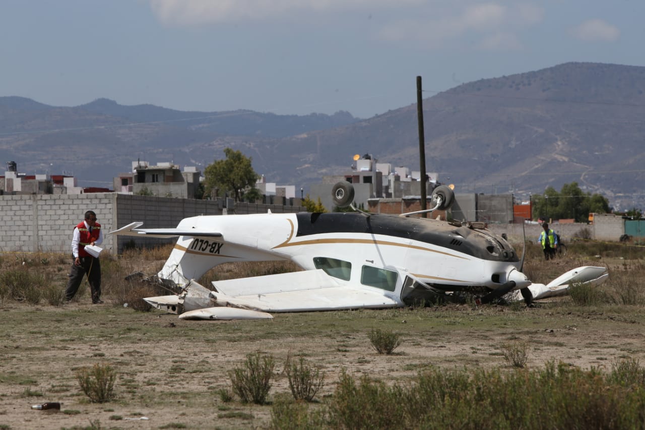 La aeronave presuntamente derrapó aproximadamente 30 metros antes de detenerse por completo.