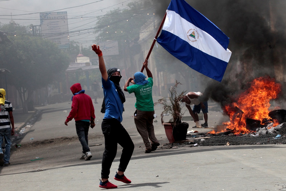 El anuncio en torno a la posible visita de la CIDH ocurre mientras las protestas continúan.