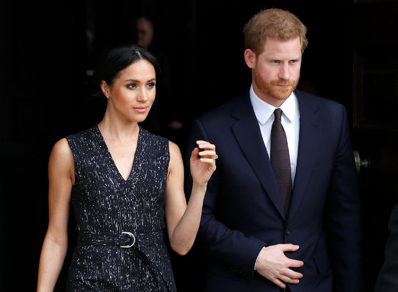 El príncipe Harry y Meghan Markle.
