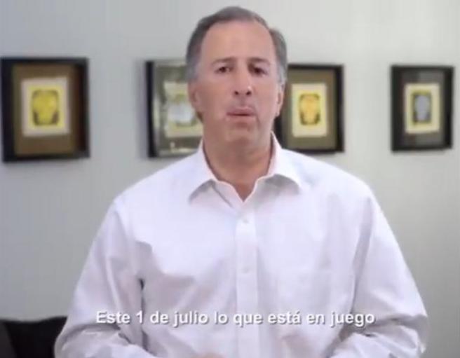 José Antonio Meade pidió a los mexicanos pensar bien su voto (Milenio Digital).