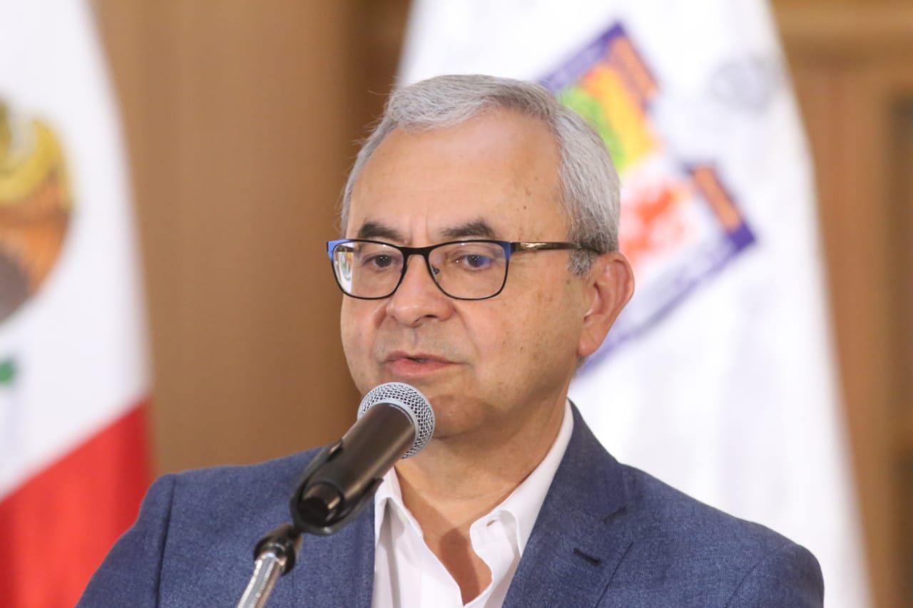 Manuel Vital Couturier, titular de la Secretaría de Desarrollo Sustentable en NL. (Raúl Palacios).