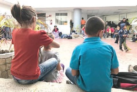 Niños migrantes. (José Luis Tapia)