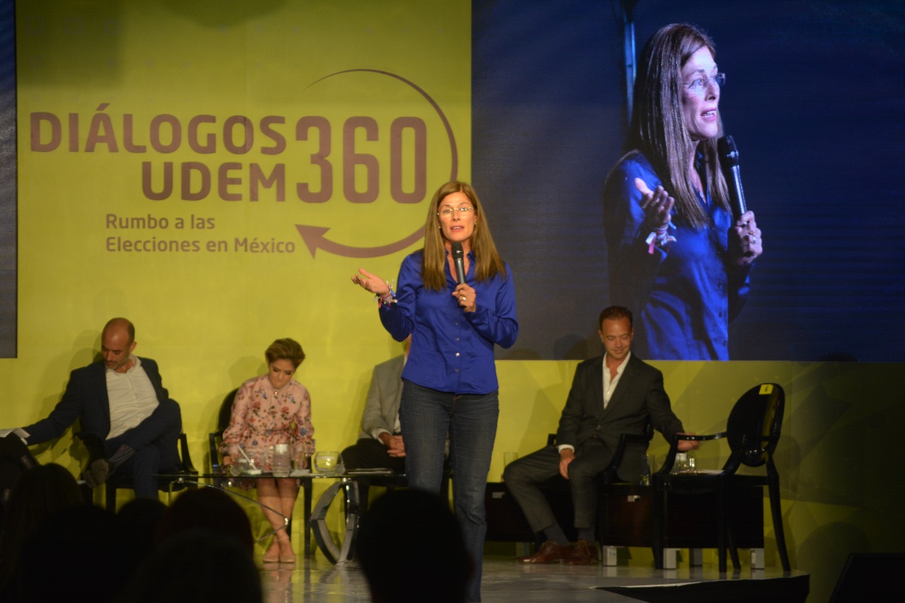 Rebeca Clouthier, candidata a la alcaldía de San Pedro. (Especial])