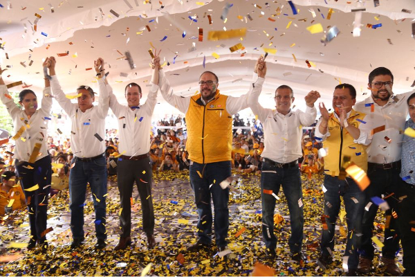 El candidato presidencial de la coalición 'Por México al Frente', Ricardo Anaya, dijo que de ganar la elección del 1 de julio, apoyará las propuestas 