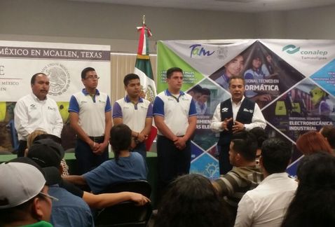 Conalep en la Semana Nacional de Consulados (Cortesía )