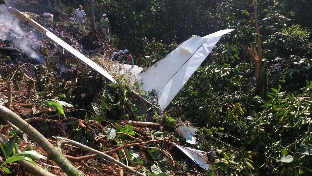 La avioneta fue encontrada en el municipio de Tuzantán.