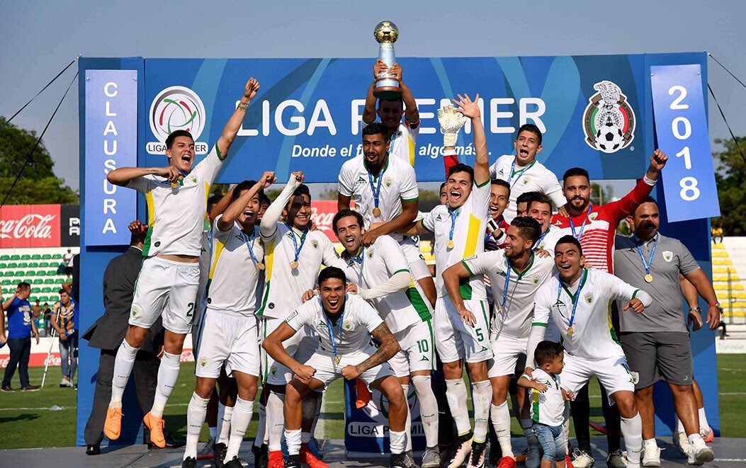 Loros de Colima, campeón de la Liga Premier Serie A (Twitter @LigaPremier_FMF)