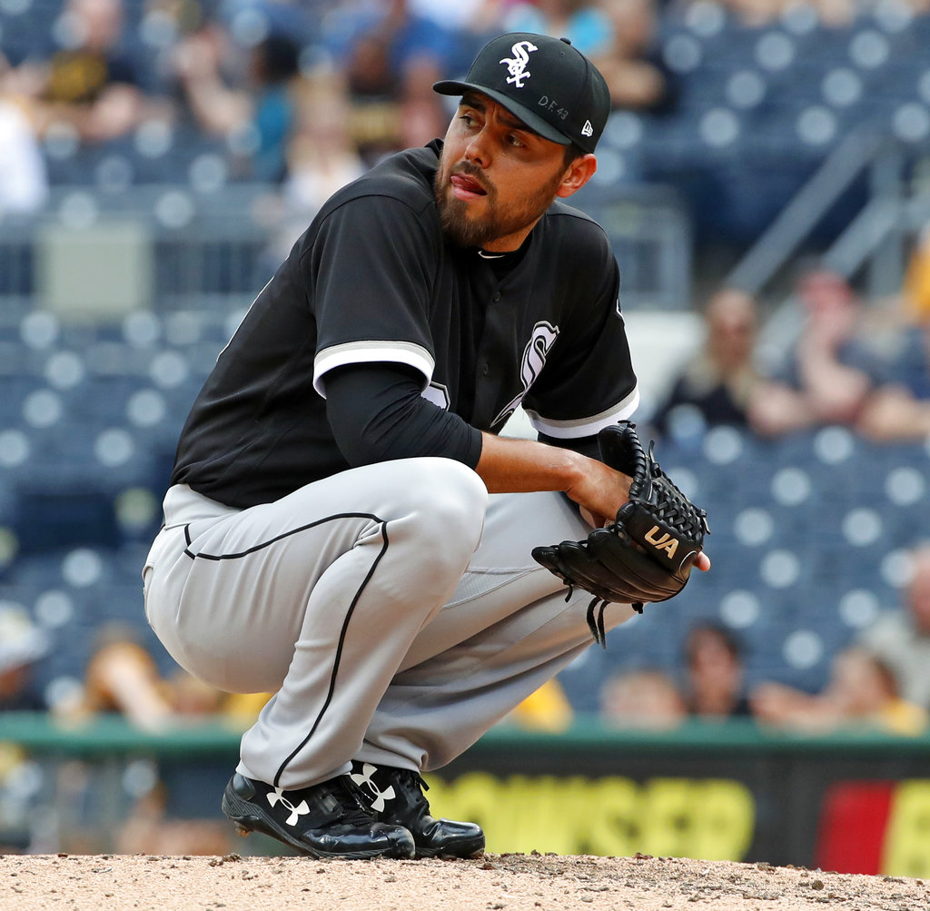 Joakim Soria, relevista mexicano de los Medias Blancas de Boston (AP)