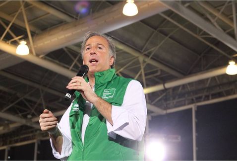 José Antonio Meade reconoció a Margarita Zavala. (Dany Béjar)