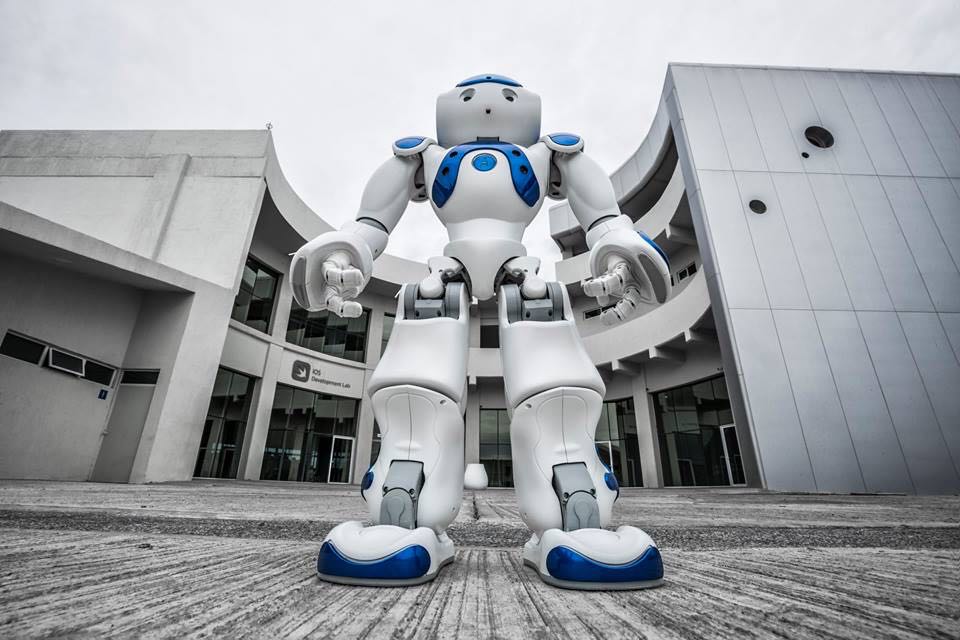Junior 2018 es el robot con el que los visitantes podrán interactuar desde hoy (Cortesía).