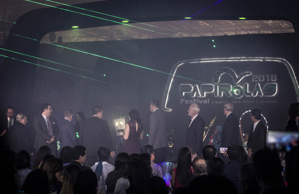 La ceremonia de inauguración de Papirolas 2018 (Francisco Martínez)