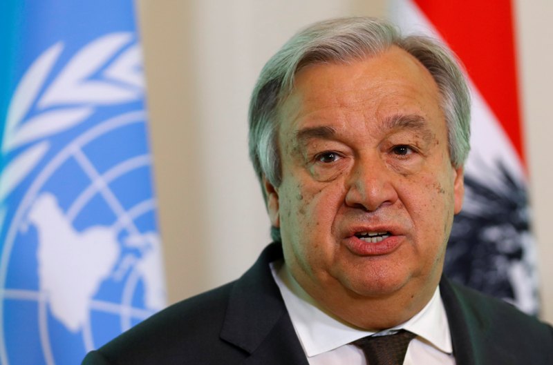 El secretario general de las Naciones Unidas, António Guterres. (Reuters)
