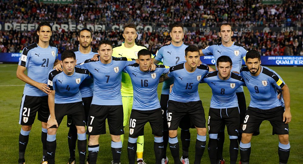 Selección de Uruguay para la Copa del Mundo (AP)
