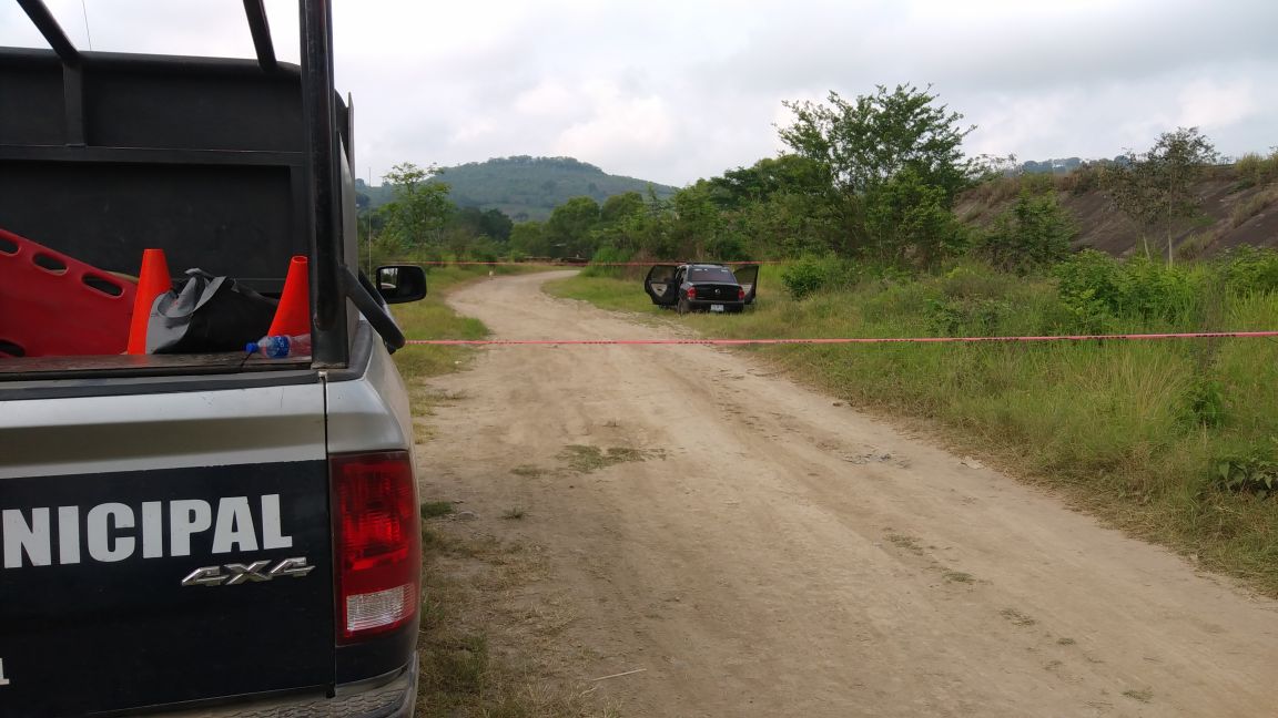 La víctima se encuentra en calidad de desconocida; fue privada de la vida por lesiones con arma de fuego. (Leticia Ánimas)
