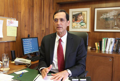 Agustín Villarreal Budnik, director de Ladrillera Mecanizada. (Foto: Leonel Rocha)
