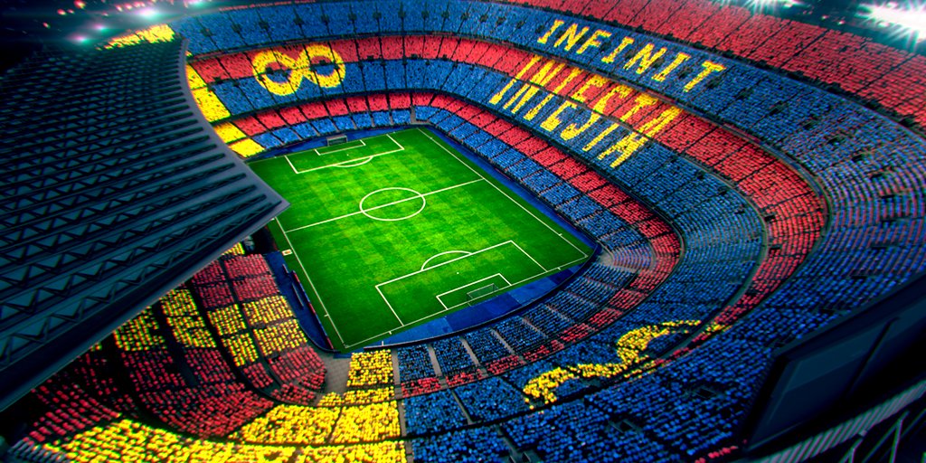 Barcelona prepara un mosaico para Andrés Iniesta  (Tomada de Twitter)