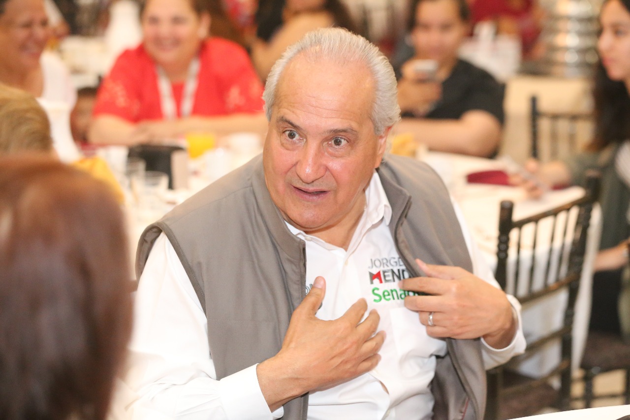 Jorge Mendoza, candidato del PRI a la senaduría.  (Archivo).
