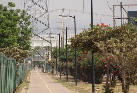 Luminarias públicas también han sido víctimas de la delincuencia (Dany Béjar )