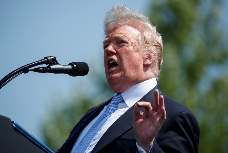 Trump insistió en que no existe ninguna colusión entre su campaña presidencial y Rusia. (AP)