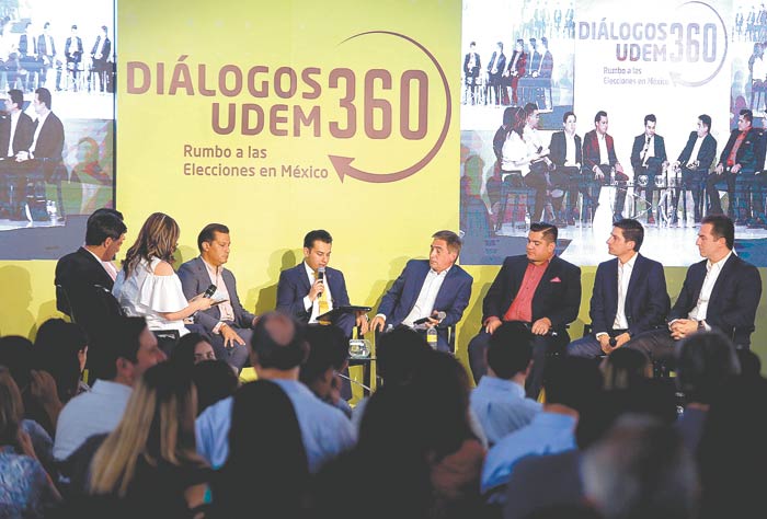 Durante su participación hablaron de seguridad y medio ambiente para la capital del estado.
